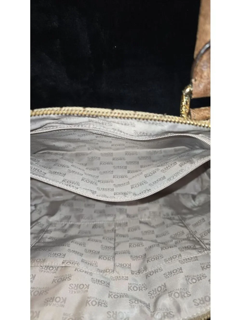 87. Michael Kors Hudson Ostrich Leather Tote